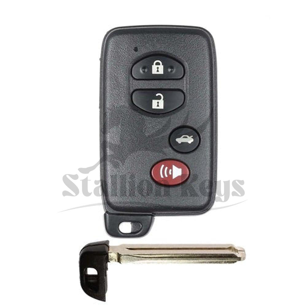 2009-2012 Toyota Avalon / Camry / 4-Button Smart Key / PN: 89904-06130 / HYQ14AAB / E Board 3370 / AFTERMARKET 2009-2012 Toyota Avalon / Camry / 4-Button Smart Key / PN: 89904-06130 / HYQ14AAB / E Board 3370 / AFTERMARKET